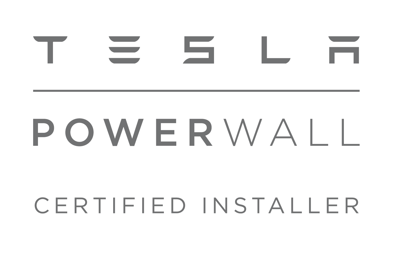 tesla powerwall certified installer logo