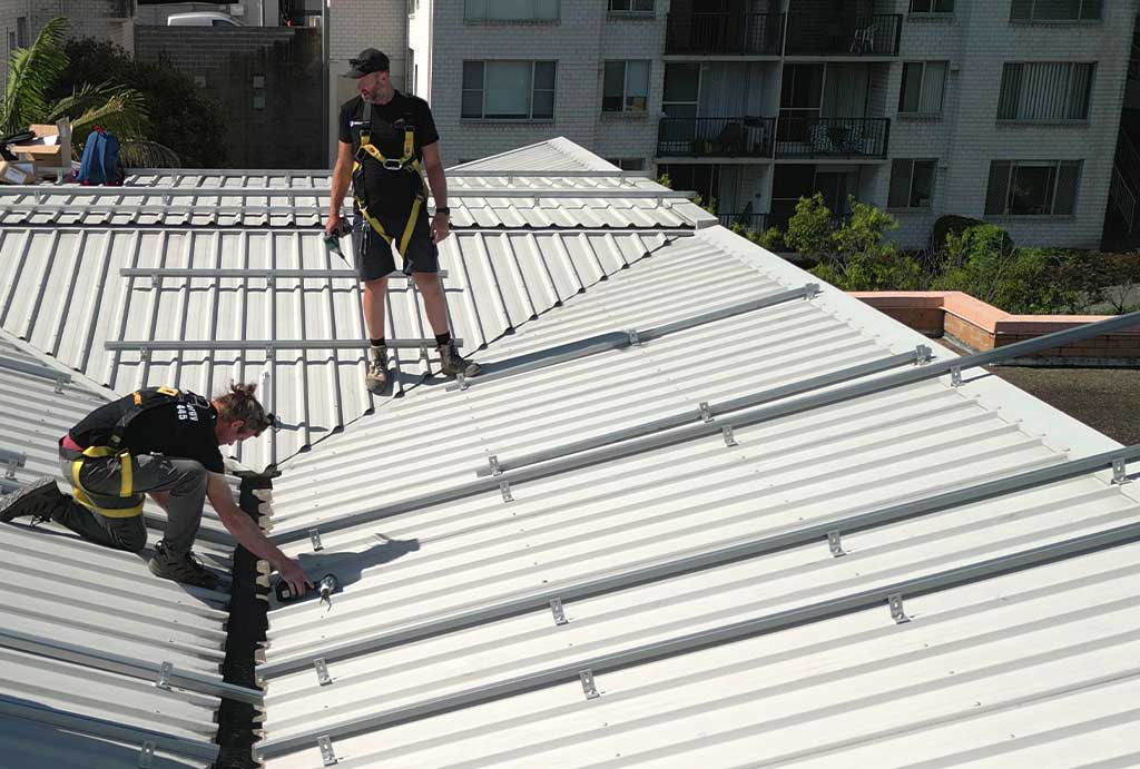 Solar Racking Installation